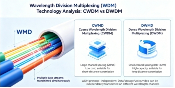 CWDM Vs DWDM: A Complete Technical Explanation