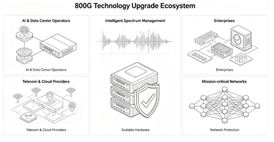 800G Evolution: Future-Proofing High-Bandwidth Optical Networks